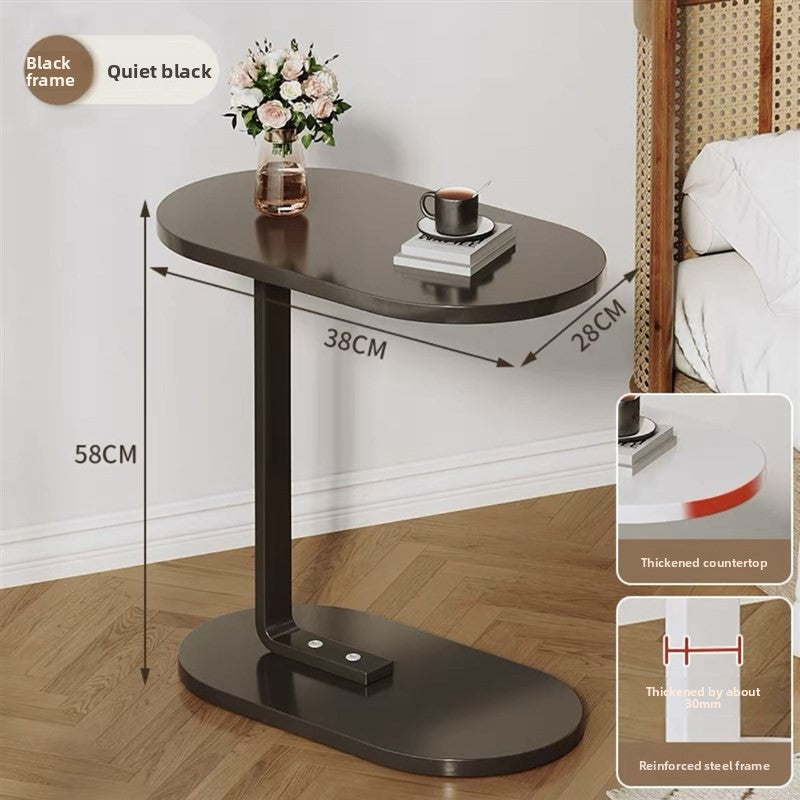 Side Table with Metal Frame